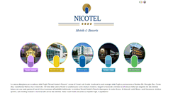 Desktop Screenshot of nicotelhotels.com